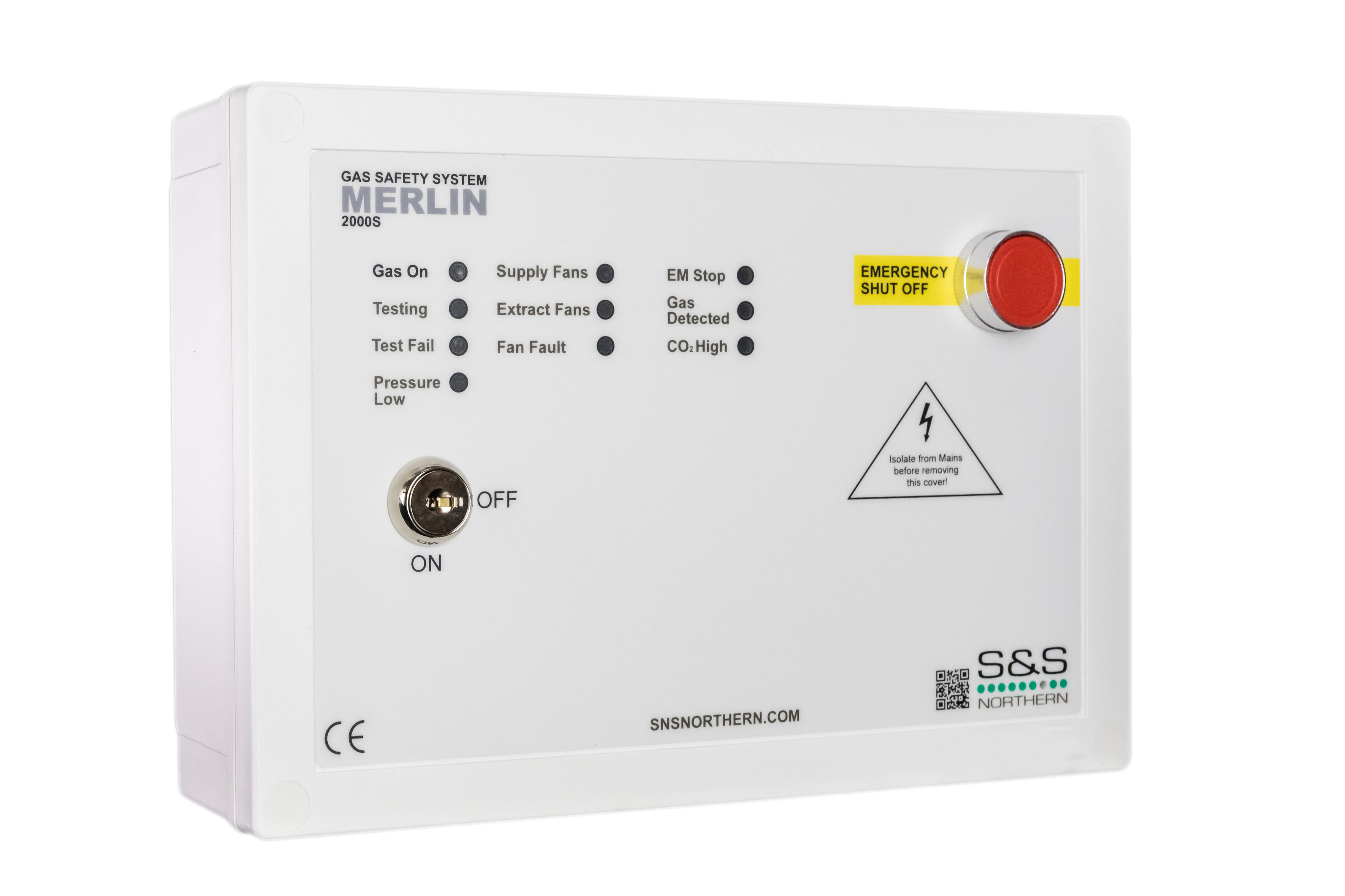 Merlin 2000S Panel (incl. Gas Pressure Transducer)