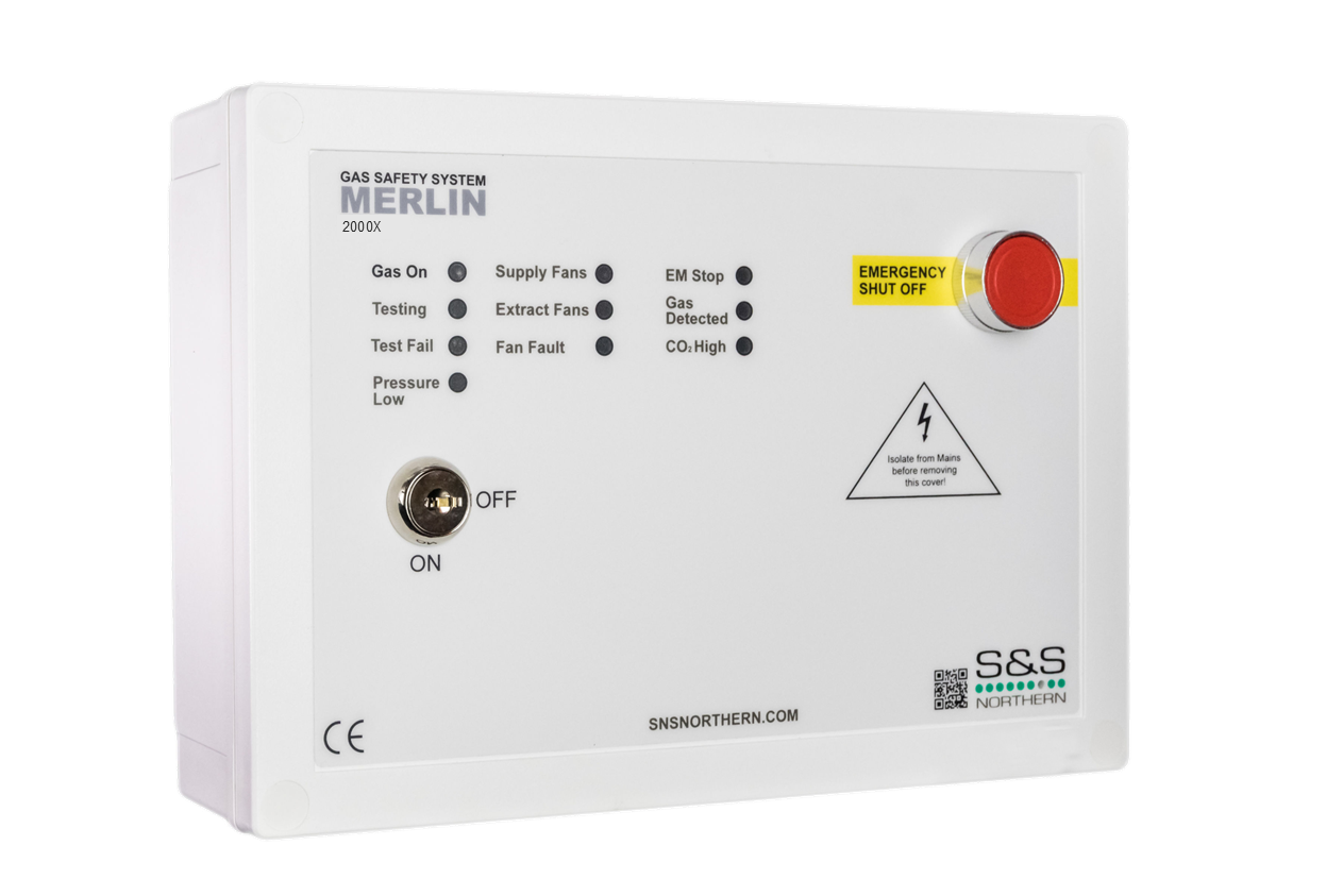 Merlin 2000X Panel (incl. Gas Pressure Transducer)